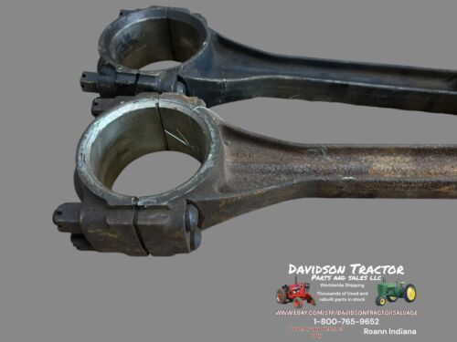 John Deere Unstyled G Tractor JD engine Connecting rods rod w/ caps F5R
