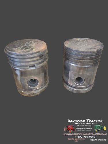 John Deere Unstyled A A61R STD Piston Pair Antique Tractor