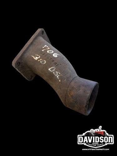IH International 706 826 310 Diesel Exhaust Elbow Antique Tractor