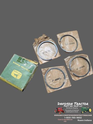 NOS Genuine John Deere Piston Ring Set STD AR27851R 3010 3020 4010 Gas