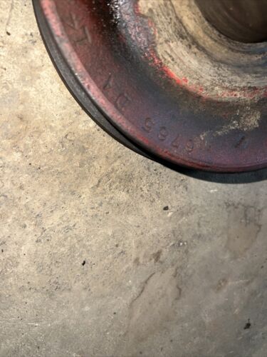 McCormick W9 GAS Crankshaft Pulley Antique Tractor