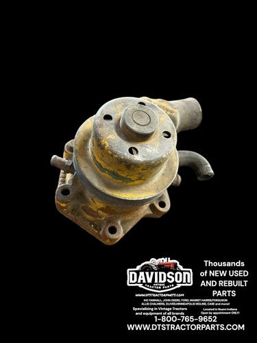 Good Used R55758 Water Pump w Pulley Fits John Deere 820 830 1020 1520 1530 2020