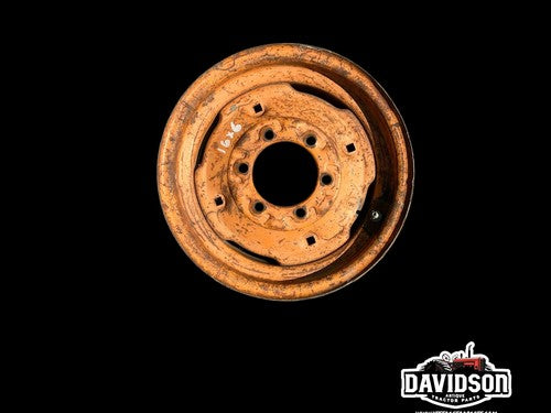 6X16 6 Bolt Front Tractor Rim Antique Tractor 4.5 Inch Center Hole