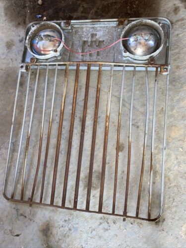 International 444 tractor Factory IH IHC front nose cone grill Complete