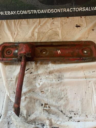 Farmall H Tractor IH engine motor water side jacket cover panel & vent tube