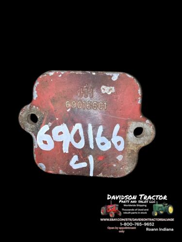 690166c1 Navistar Dt Mechanical Engine Aluminum Plate