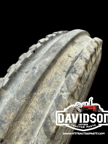 6.00x 16 Co-Op Tire On 6 Bolt Rim Antique Tractor