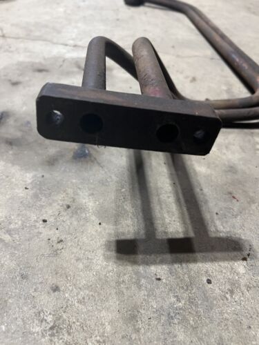 Farmall C SC tractor IH IHC main steel hydraulic line lines to pump GOOD USED