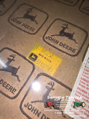 NEW JOHN DEERE N85258 GASKET BEARING CARRIER 6000 HI-CYCLE, 830 WINDROWER
