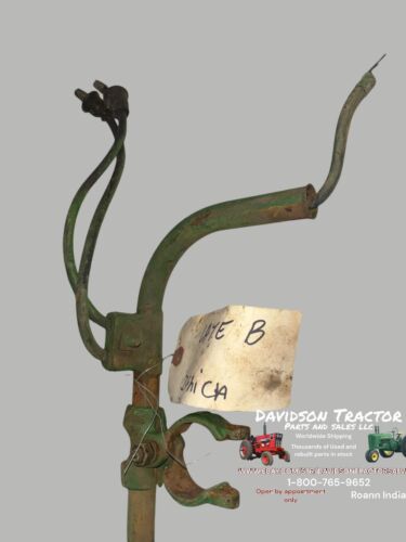 John Deere B JD Tractor ORIGINAL spark plug wire cover holder w/ clamp