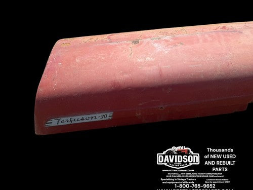 Massey Ferguson TO-20 TO-30 Hood Engine Cover Antique Tractor