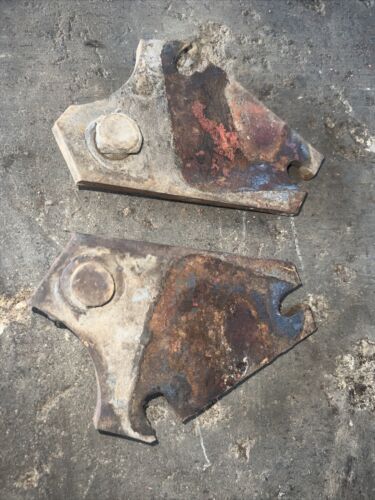 Farmall C IH tractor ORIGINAL cultivator mounting brackets bracket braces