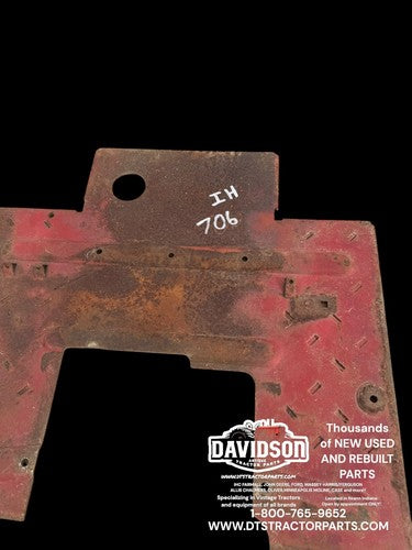 Farmall IH 706 Gas Tractor Foot Floor Plate