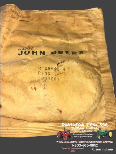 Genuine John Deere R28640R New Old Stock  RING