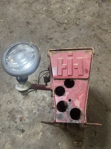 Farmall 460 560 Tractor Original IH tool box seat frame base mount W/ tray Light