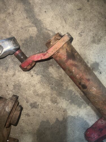 Farmall 460 tractor IH fast hitch fasthitch bottom sway strap holder bracket