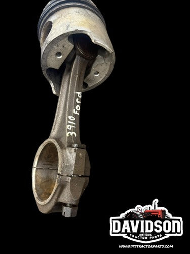 Ford 3910 Connecting Rod C7NN6205 W/Piston Antique Tractor