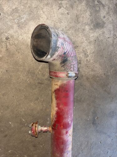 International Farmall IHC 806 gas Tractor air cleaner lines tube pipe