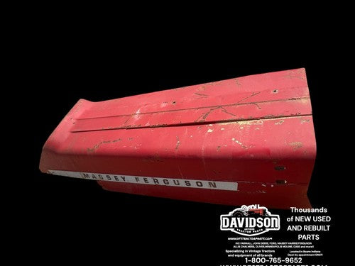 Massey Ferguson 165 Hood Engine Cover Antique Tractor
