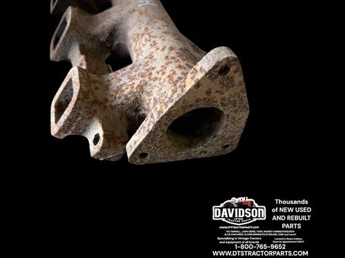 International Farmall 1468 Right Exhaust Manifold Antique Tractor V8