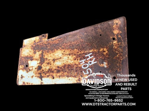 IH Farmall 504 Right Radiator Side Panel Antique Tractor
