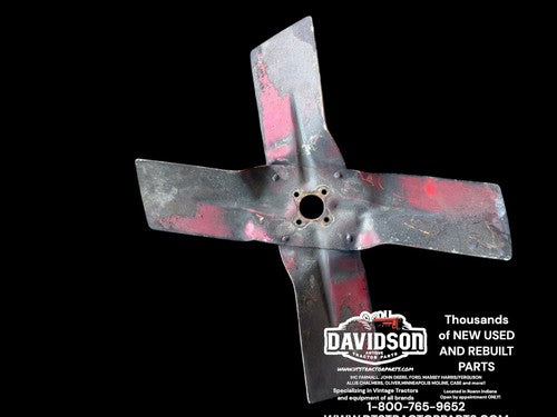 IH International 674 Gas Fan Blade Assembly C-200 Antique Tractor