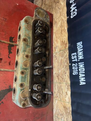 Oliver 66 gas Tractor OL WHITE 1974-75 244 engine motor 4 cylinder head & valves