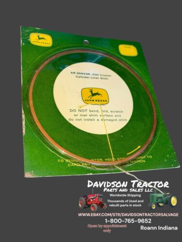 AR35843R Genuine John Deere New Old Stock .030 Shim
