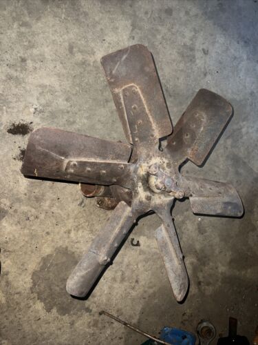 McCormick Super WD9 Water Pump Fan Assembly Antique Tractor