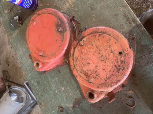 Farmall C rowcrop tractor pair of Break Covers Antique Tractor