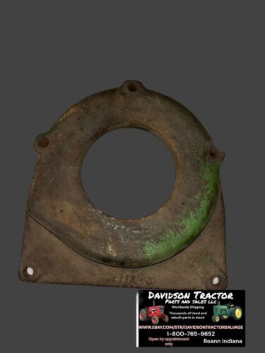 USED JOHN DEERE G TRACTOR CRANKSHAFT MAIN BEARING OIL SLINGER CAP COVER F77R