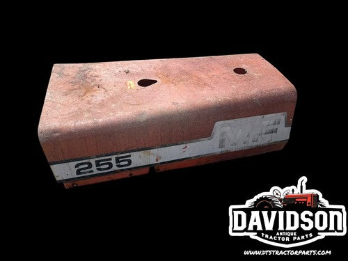 Massey Ferguson 255 Tractor Hood Engine Cover Antique Tractor
