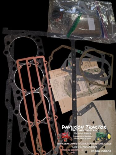 Genuine John Deere 4010 4020 Diesel New Old Stock Engine Overhaul Kit