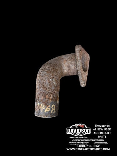 International 1468 Right Exhaust Elbow Antique Tractor