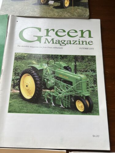 John Deere 2 Cylinder And Green Magazine Lot 9 Books For One Money! 1999-2003