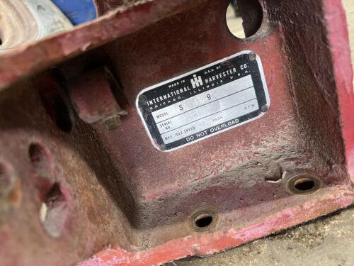 IHC Mccormick WD9 Rear Gas Tank Mount Antique Tractor