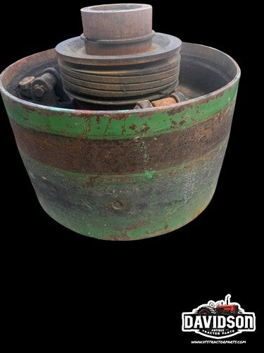 John Deere Unstyled A Belt Pulley Clutch Assembly A17R Antique Tractor