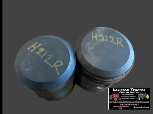 Used John Deere H Tractor Piston Pair STD H212R Antique Tractor