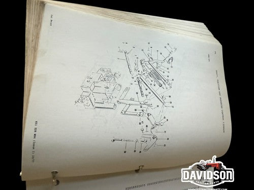Massey Ferguson 1155 Parts Book Catalog Antique Tractor