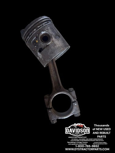 IHC Farmall Cub STD Dome Piston W/connecting Rod Antique Tractor