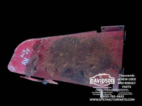 IH International 674 Right Hand Floor Pan Antique Tractor