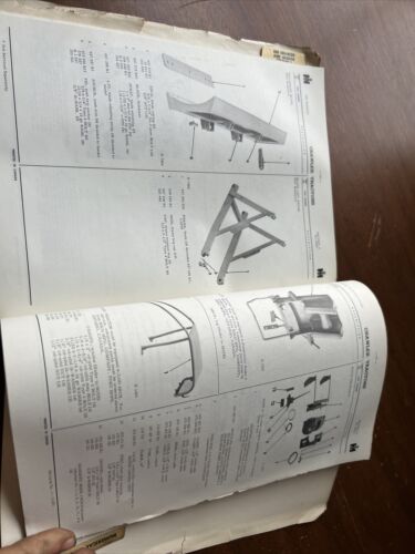 TC-203A, Parts catalog for International Harvester 500 skidder & crawler tractor