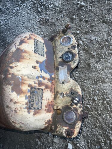 Case DC Tractor Gas Tank W/Dash Vintage Tractor