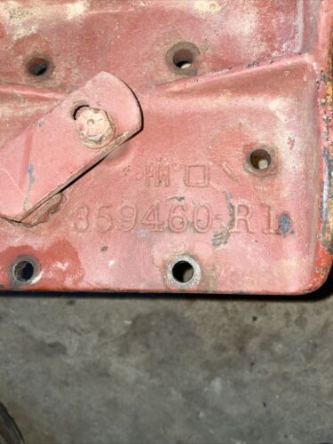 International Cover-clutch Housing Rear 359460R1 SMTA 400 450