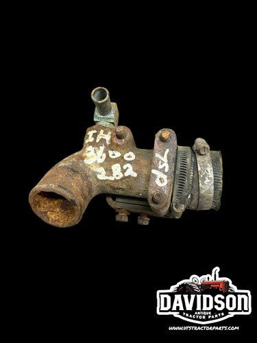 IH International 3600 Backhoe D282 Engine Water Pipe Antique Tractor