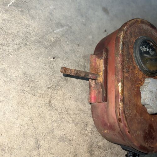 Farmall H M IH tractor ORIGINAL amp gauge box w/ light switch
