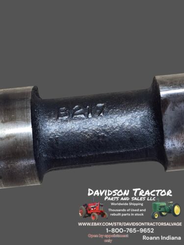 USED JOHN DEERE B BR & BO TRACTORS ENGINE CAMSHAFT B217R