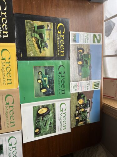 John Deere 2 Cylinder And Green Magazine Lot 9 Books For One Money! 1999-2003