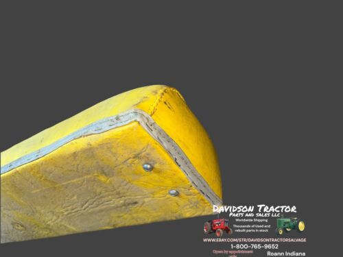 John Deere M MT 40 420 430 435 440 320 330 Rear Seat Cushion Back Rest Yellow