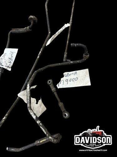 Kubota M9000 Tractor Steel Line And Linkage Lot